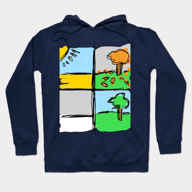 Seasons Hoodie by SpookyMeerkat